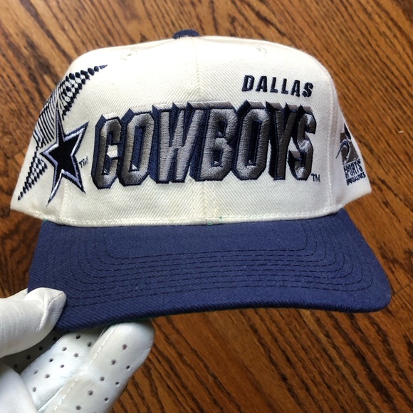 Dallas Cowboys Vintage Spell Out Snap Back - Picture 2 of 5